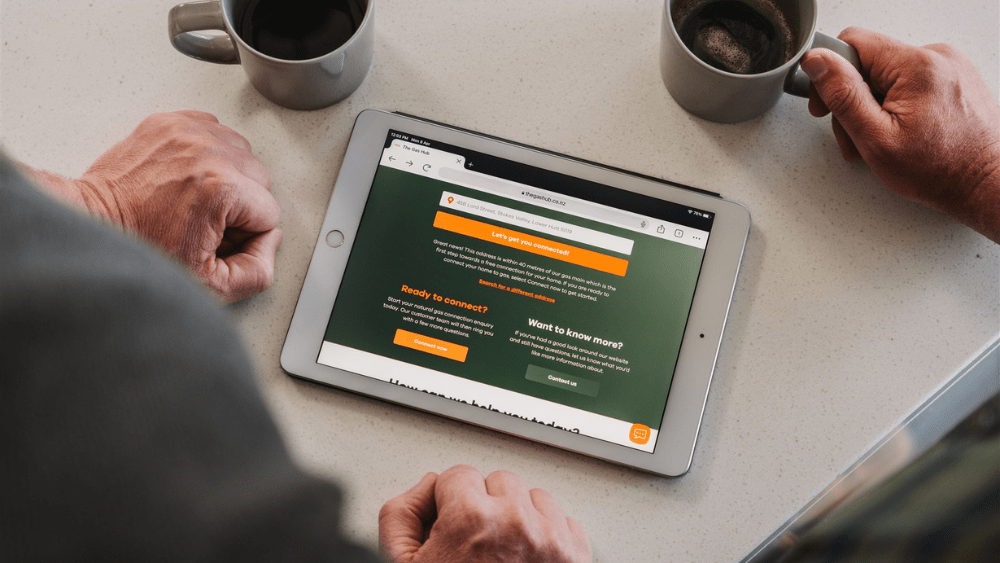 Connect to natural gas in Wellington (including the Hutt Valley and Porirua), Taranaki, Manawatū, Horowhenua and Hawke’s Bay.